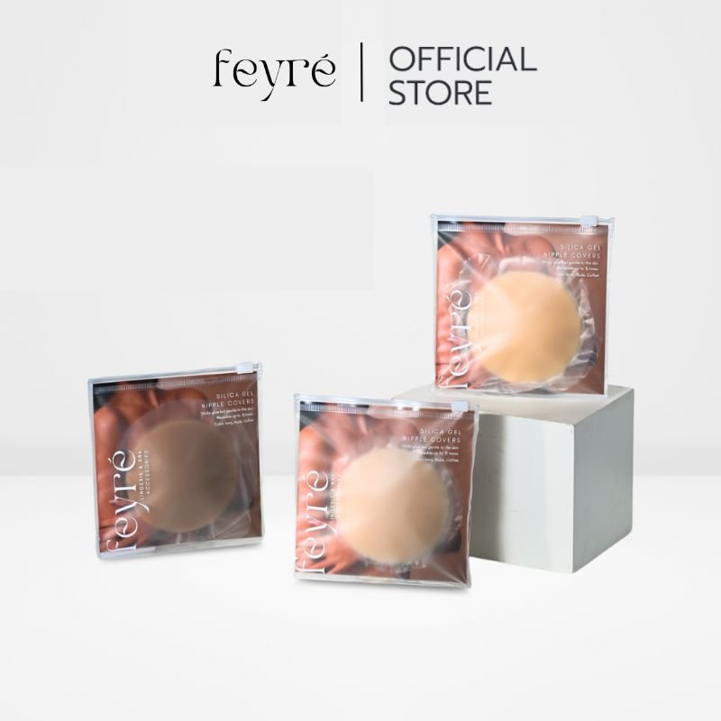 Feyre Silica Gel Nipple Covers - ซิลิโคนปิดจุก แบบกาว
